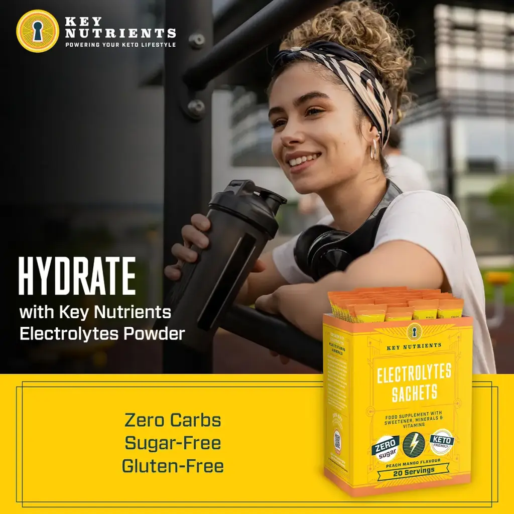 Key Nutrients Electrolytes Sachets - Multivitamin & Minerals Electrolytes Powder 20 — Powder