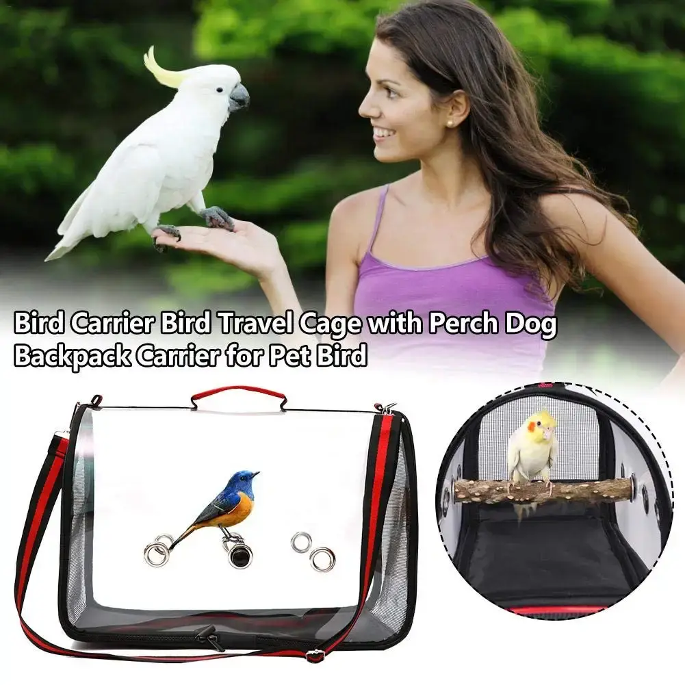Kitabetty Bird Carrier Bag Lightweight Bird Carrier Parrot Carrier Parrot Travel Bag — Pet