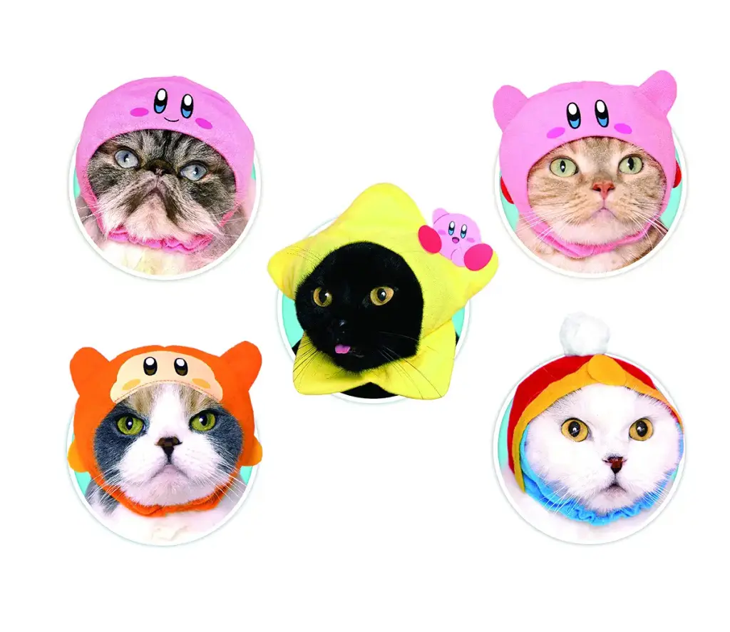Kitan Club Cat Cap - Pet Hat Blind Box Includes 1 of 5 Cute Styles - Soft, Comfortable — Pet