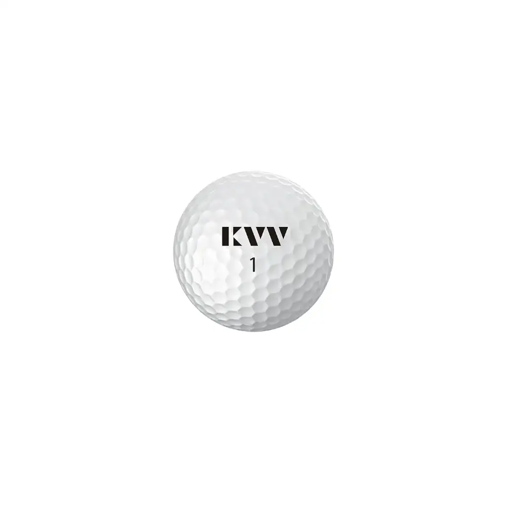 KVV High Performance Distance Golf Balls Less Ball Spin and Maximizes Distance 6 ball pack