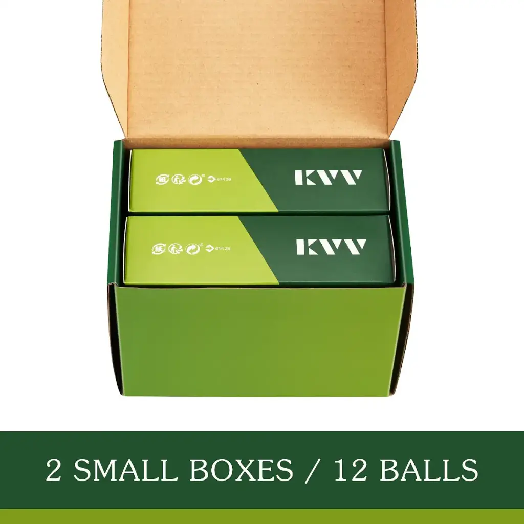 KVV High Performance Distance Golf Balls Less Ball Spin and Maximizes Distance 6 ball pack — Golf