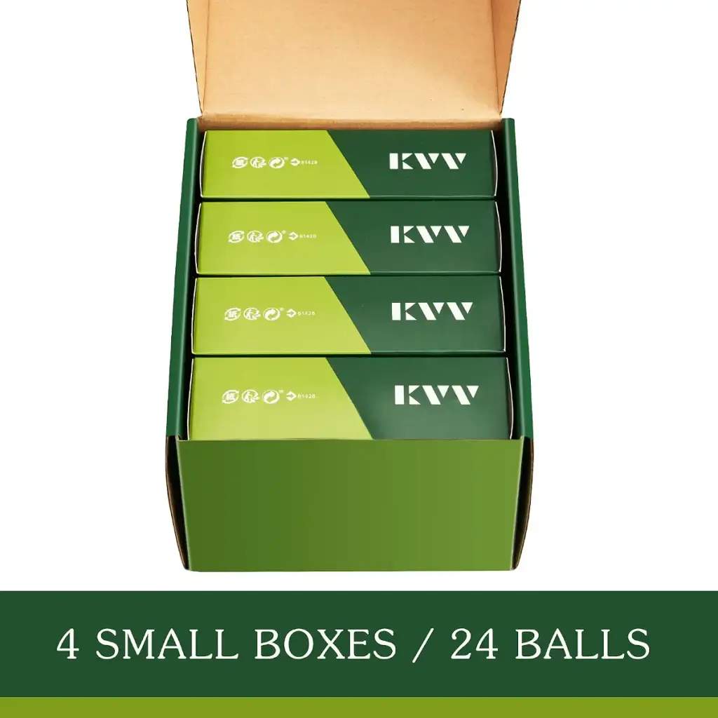 KVV High Performance Distance Golf Balls Less Ball Spin and Maximizes Distance 6 ball pack — KVV