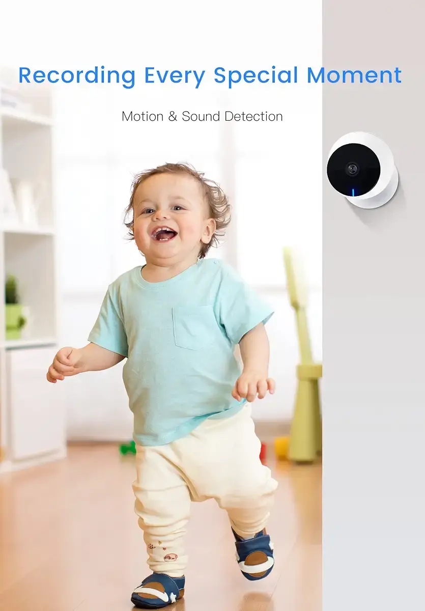 LAXIHUB Pet Camera with Phone App Puppy Dog Baby Camera/Cam Monitor Indoor Home CCTV WiFi — LAXIHUB
