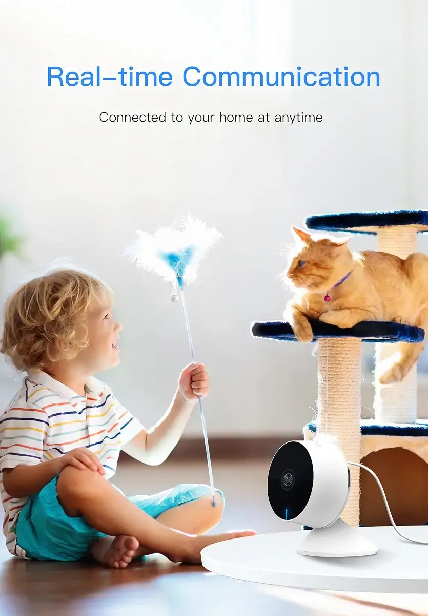 LAXIHUB Pet Camera with Phone App Puppy Dog Baby Camera/Cam Monitor Indoor Home CCTV WiFi — Pet