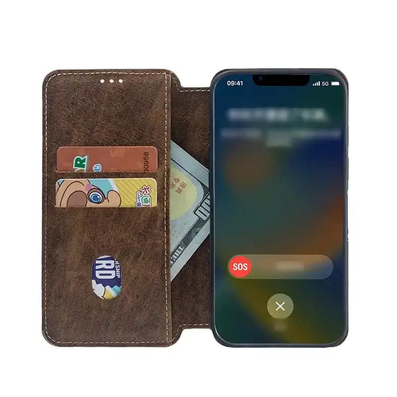 lefeda Leather Case for Iphone 14Pro Max/14 Pro/14 Plus/14 Flip Wallet Cover with Card — Oral Care