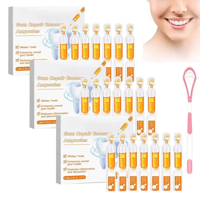Lenaro oral repair treatment ampoules ampoules for oral repair treatment lenaro gum repair gum repair ampoules for gum repair treatment (21 pieces/3 boxes)