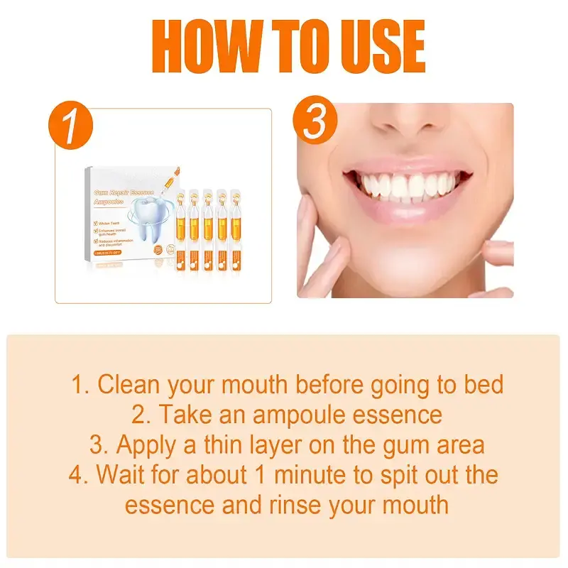 Lenaro oral repair treatment ampoules ampoules for oral repair treatment lenaro gum — Oral Care