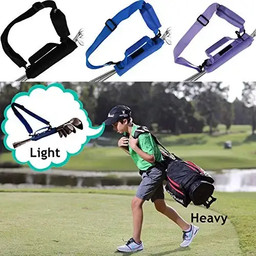 Lightweight Golf Club Bags for Men Women Kids Mini with Accessories Pouch Driving Range — FINGER TEN