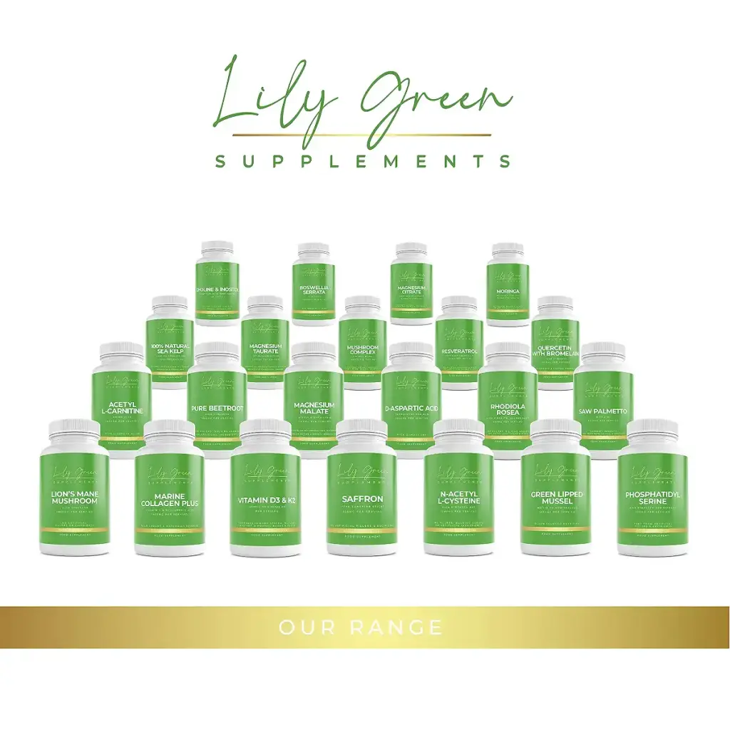 Lily Green | Acetyl L-Carnitine 1000mg per Serving | 90 Vegan Capsules | High Strength — Capsules