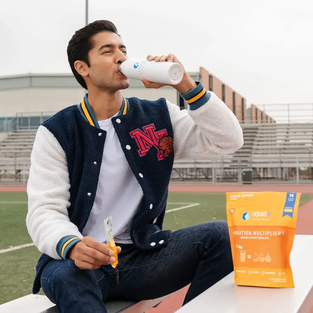 Liquid I.V. Hydration Multiplier + Immune Support, Easy Open Packets, Fresh Tangerine — Electrolytes