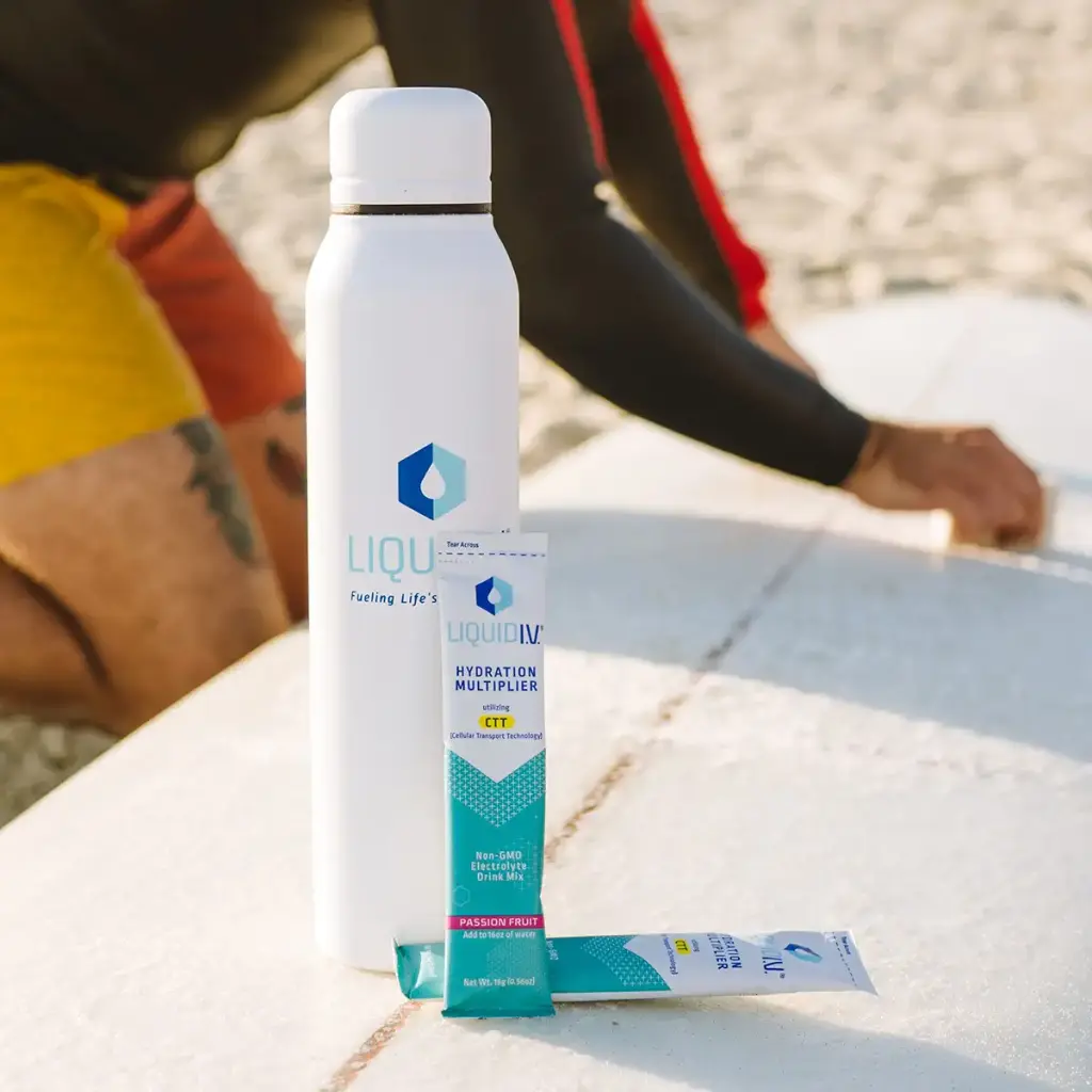 Liquid I.V. Hydration Multiplier - Passion Fruit - Hydration Powder Packets | Electrolyte — Electrolytes