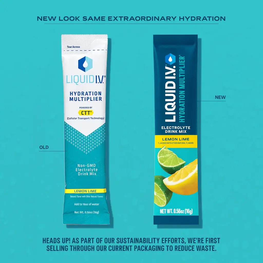 Liquid I.V. Hydration Multiplier - Variety Pack - Lemon Lime Passion Fruit Strawberry — Powder