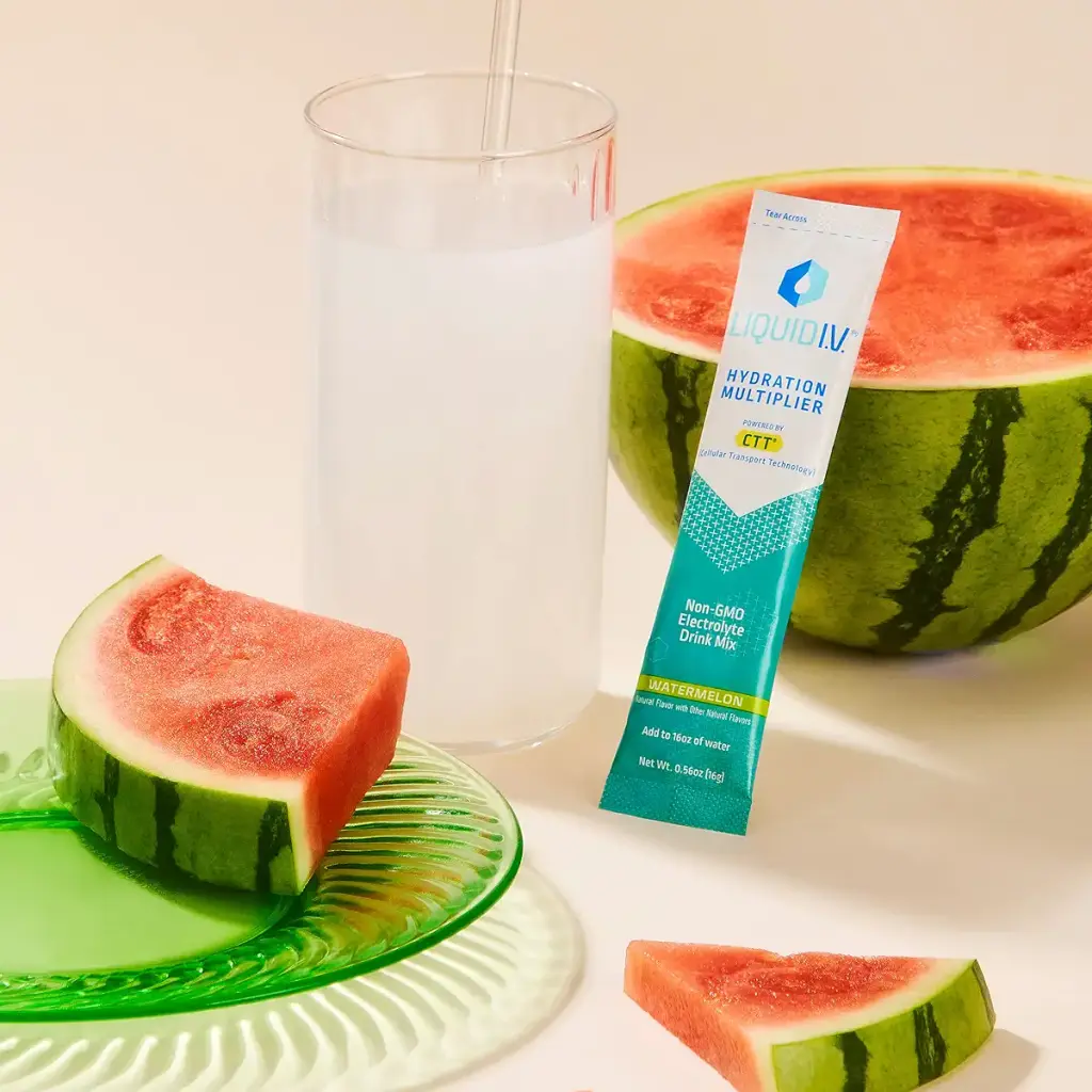 Liquid I.V. Hydration Multiplier - Watermelon - Hydration Powder Packets Electrolyte — Powder