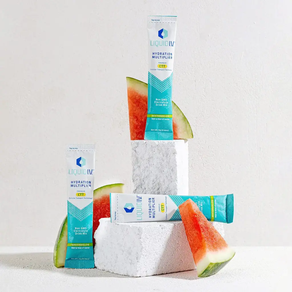 Liquid I.V. Hydration Multiplier - Watermelon - Hydration Powder Packets Electrolyte — Watermelon