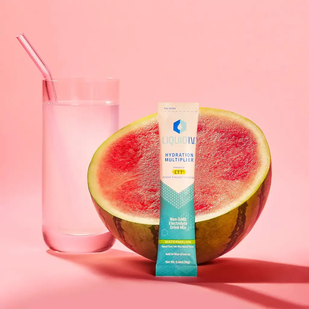 Liquid I.V. Hydration Multiplier - Watermelon - Hydration Powder Packets Electrolyte — Electrolytes