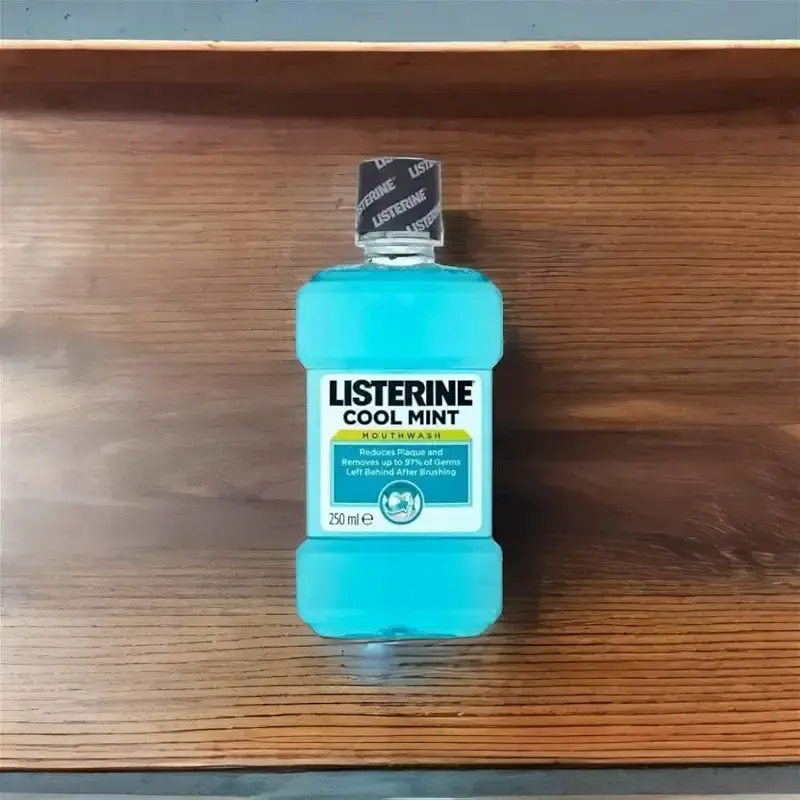 Listerine Essentials Cool Mint Mouthwash 250ml (Pack of 2) 250 ml (Pack of 2) — Mint