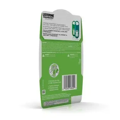 Listerine Pocketpaks Fresh Burst Breath Strips - 3 Pack of 24 strips (total 72 strips) by — Strips