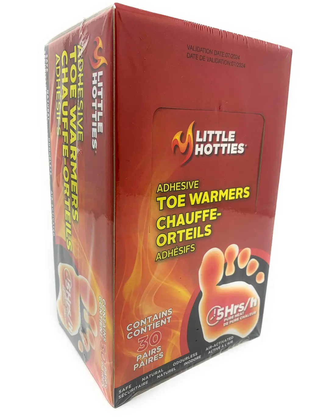 Little Hotties Adhesive Toe Warmers, 30 Pairs 30 Count (Pack of 1)