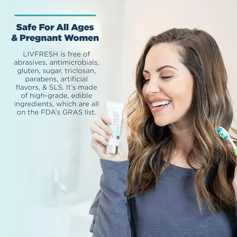 LIVFRESH Dental Gel by Livionex (Formerly Livionex Dental Gel) - Clinically Proven to — Oral Care