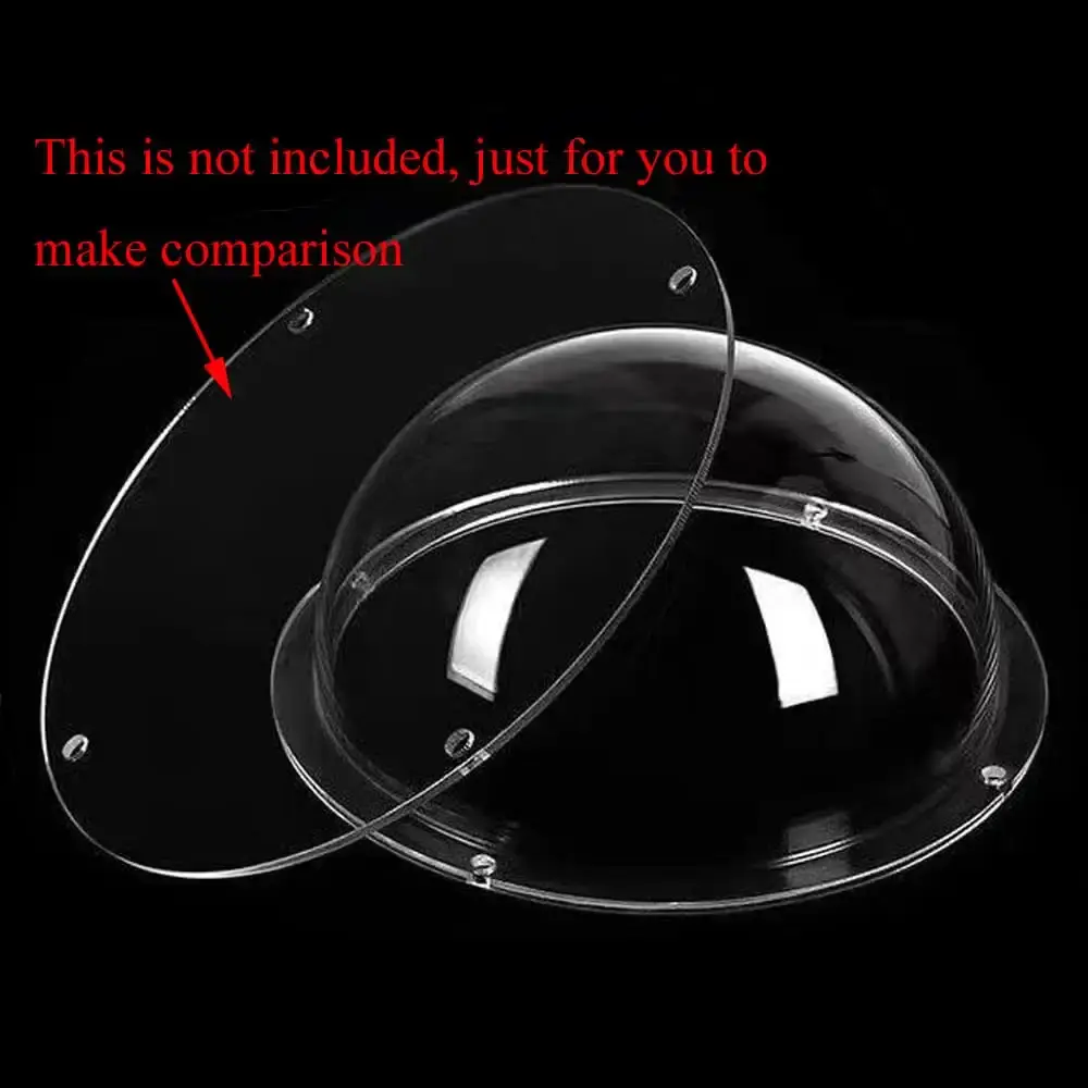 Lotowelel 11.9 cm acrylic replacement camera cover safety camera housing pet/dog fence — LOTOWELZON