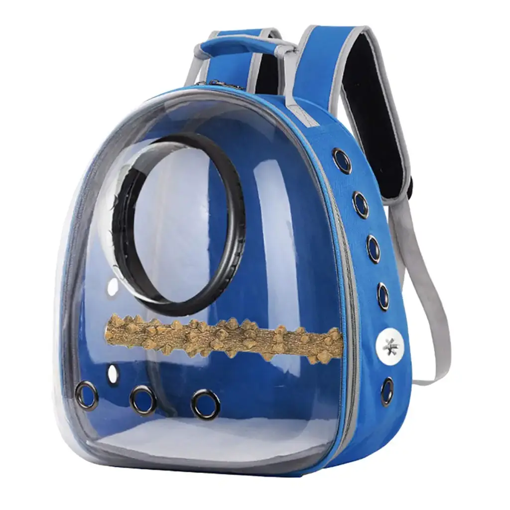 LOVIVER Lightweight Bird Carrier Transparent and Breathable Outdoor Backpack Suitable for — Pet
