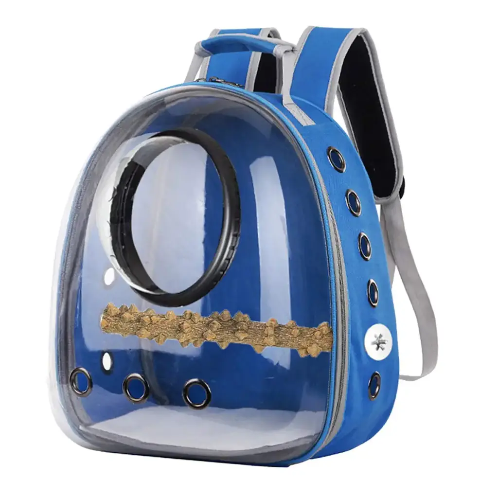 LOVIVER Lightweight Bird Carrier Transparent and Breathable Outdoor Backpack Suitable for — LOVIVER
