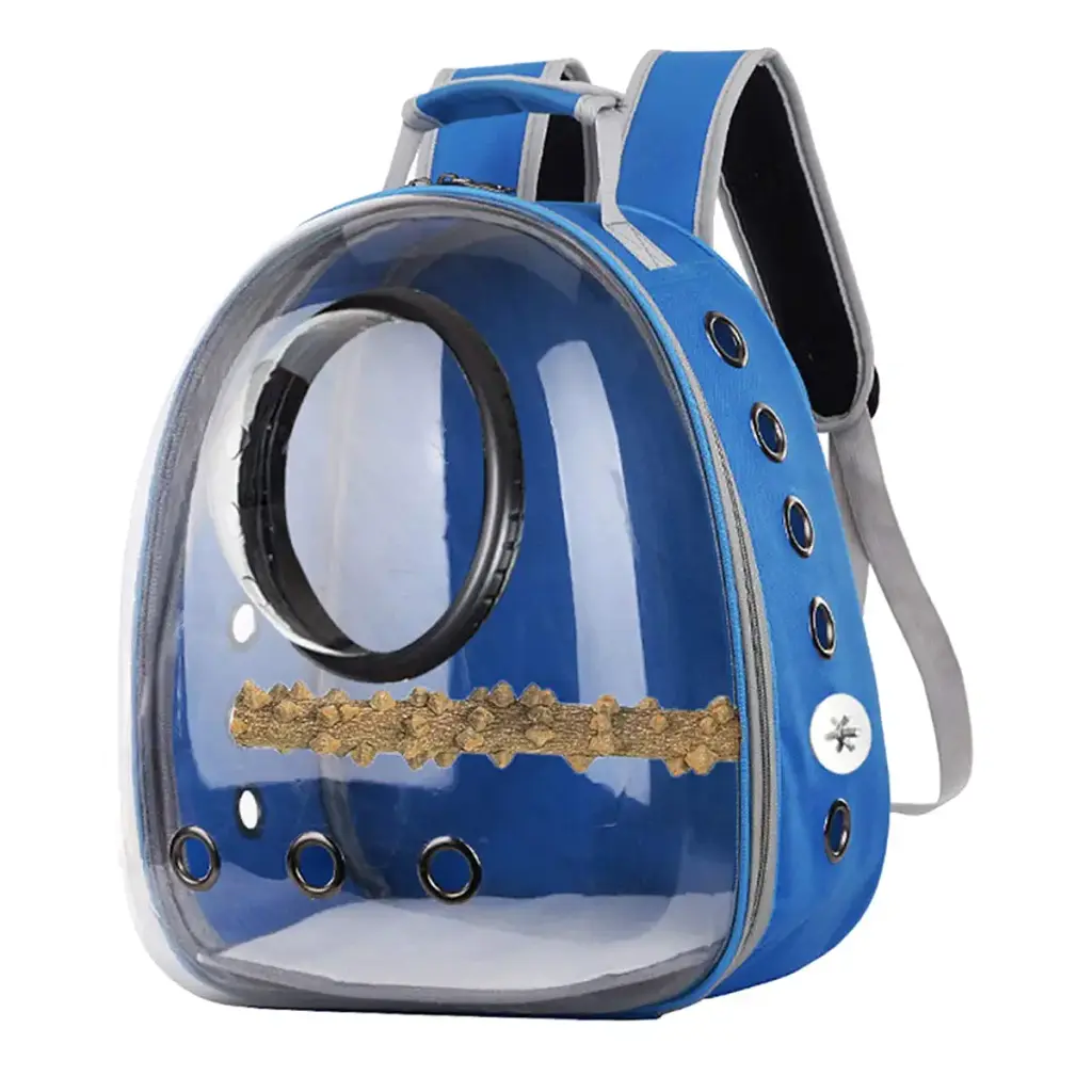 LOVIVER Lightweight Bird Carrier Transparent and Breathable Outdoor Backpack Suitable for — Pet