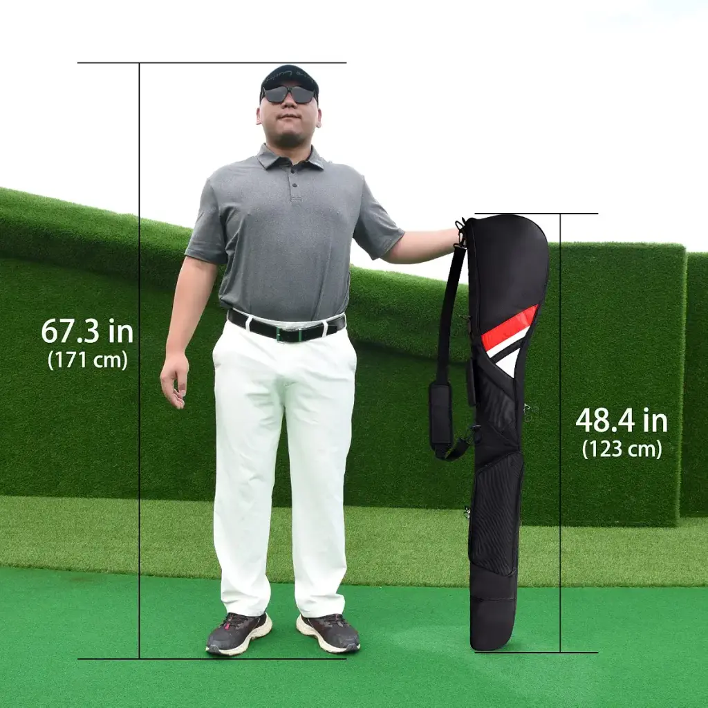 LZFAN Golf Club Bag Mini for Men Women Kids Lightweight Driving Range Carrier Course — LZFAN