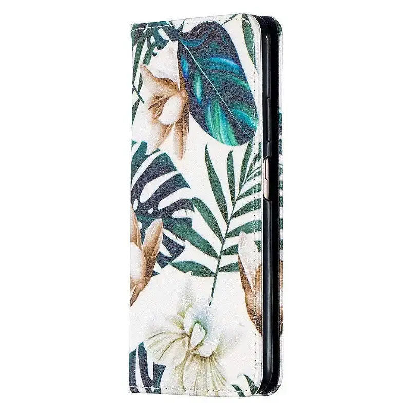 Magon wallet case for Samsung Galaxy A21 creatively painted cell phone bag case PU — Oral Care