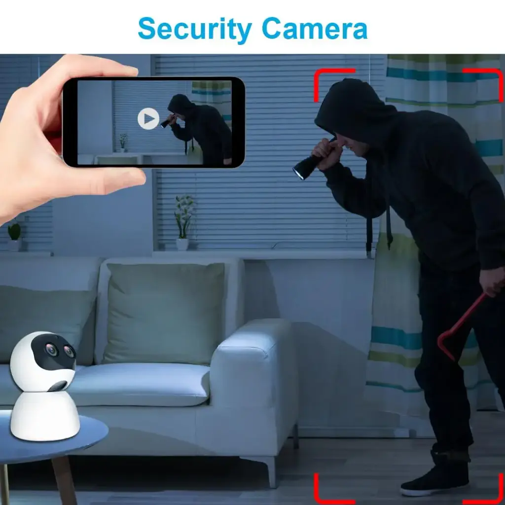 Mengshen pet camera 4MP dog cat wifi cam with telephone app human/noise/movement — Mengshen