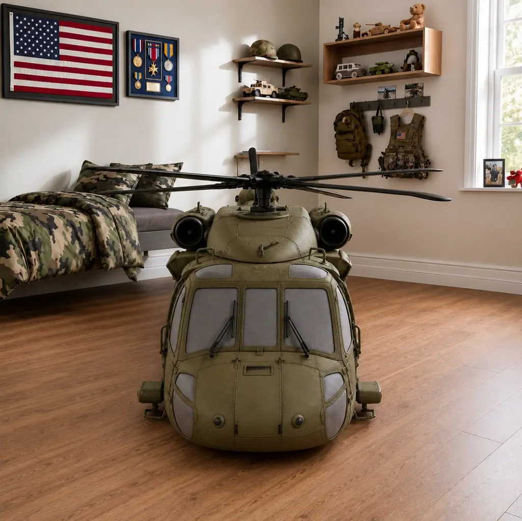 MilitaryBeds upholstered vehicle bed, view 9