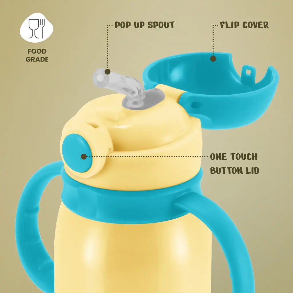 Milton Kiddo Thermosteel Kids Water Bottle, view 3