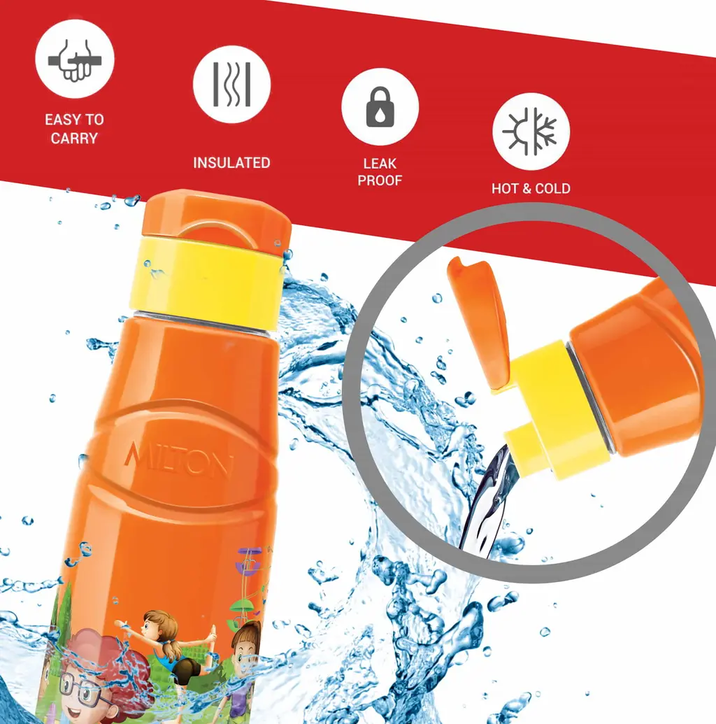 Milton Kool Fun Kids Water Bottle, view 3