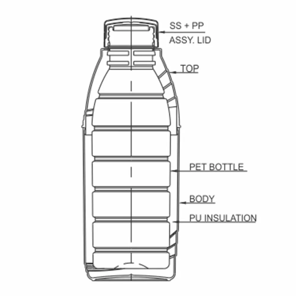 Milton Kool N Sporty Kids Water Bottle, view 4