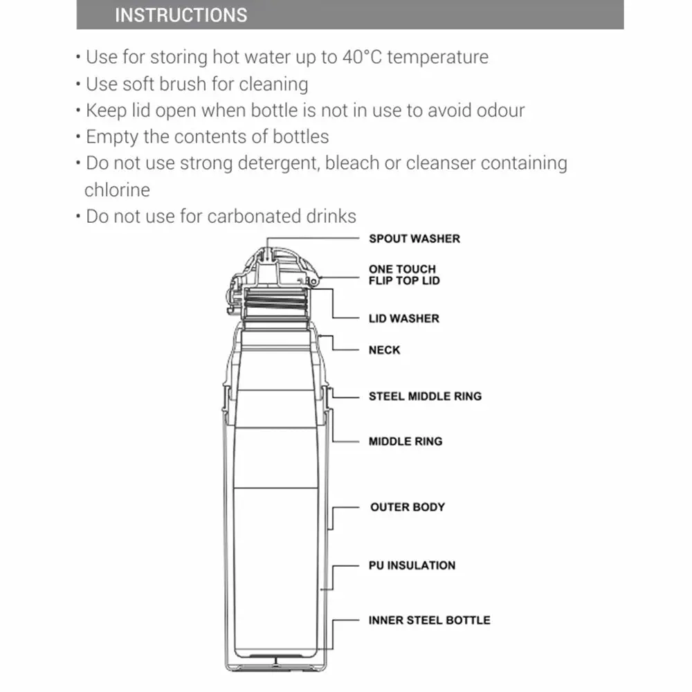 Milton Kool Stunner Kids Water Bottle, view 6