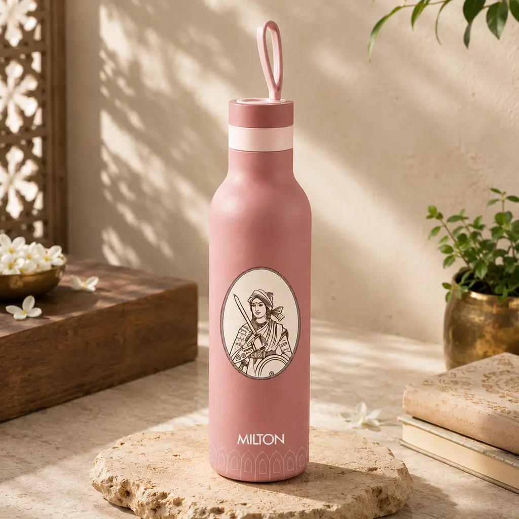 Milton Pride of India Thermosteel Bottle - Rani Laxmi Bai