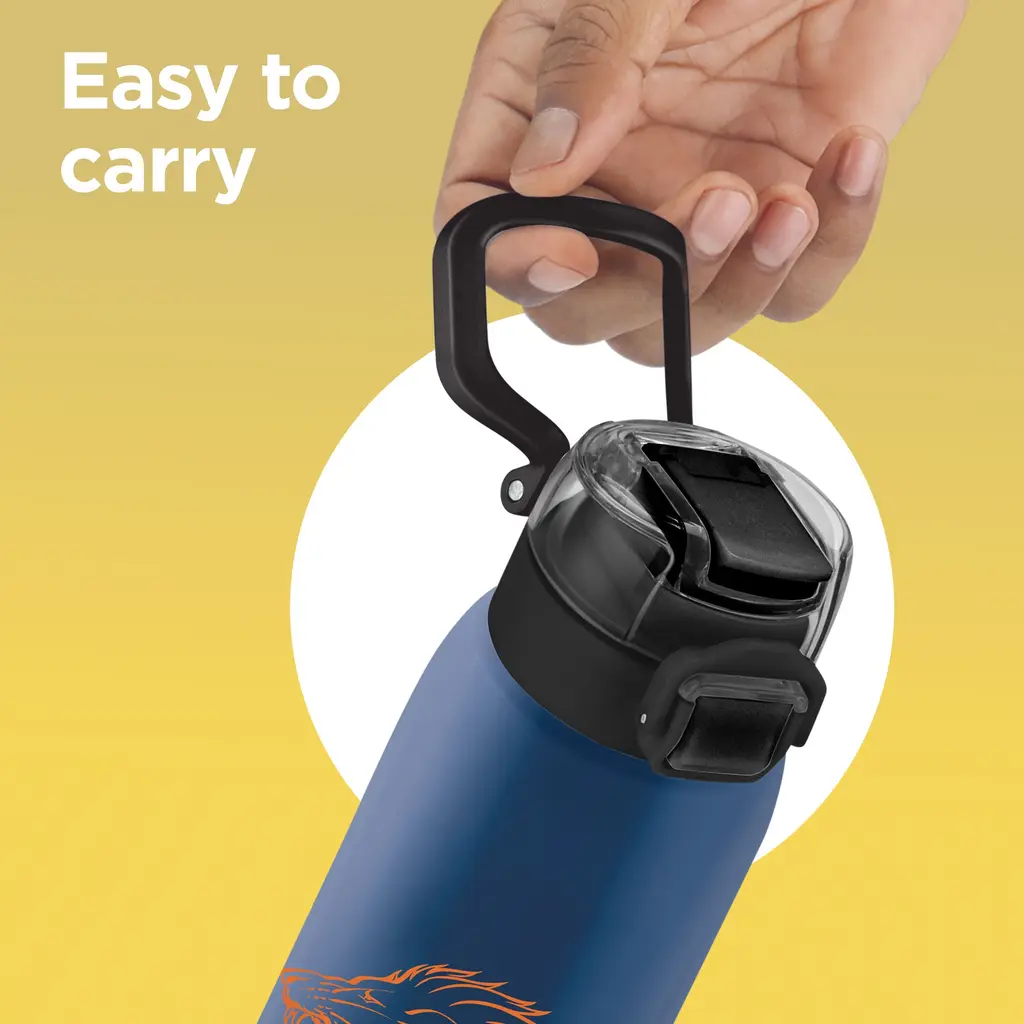Milton Sports Steel Edge UV Printing Thermoware Bottle With Twin Lid - Chennai Super Kings (CSK) - Milton, view 11