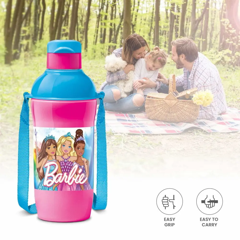 Milton Steel Barbie Kids Sipper Bottle, view 2