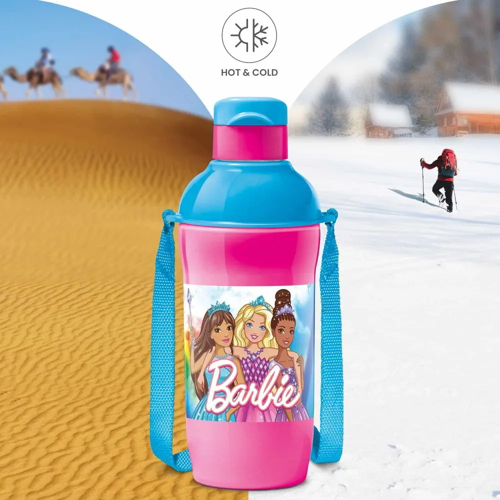 Milton Steel Barbie Kids Sipper Bottle, view 5