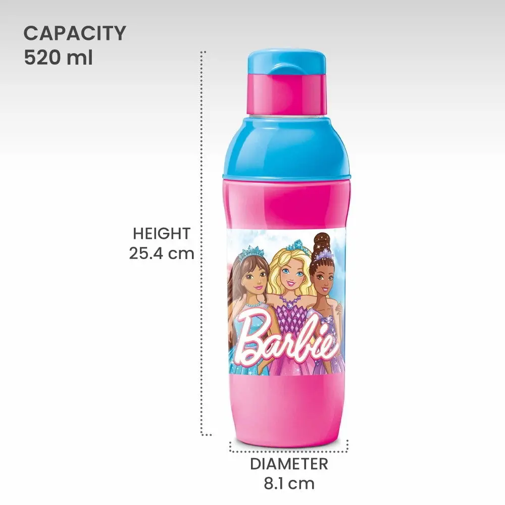 Milton Steel Barbie Kids Sipper Bottle, view 8