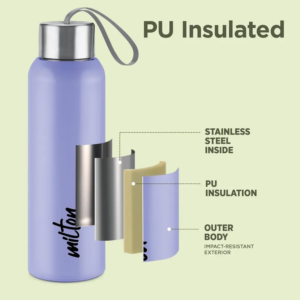 Milton Steel Halo Water Bottle, view 5