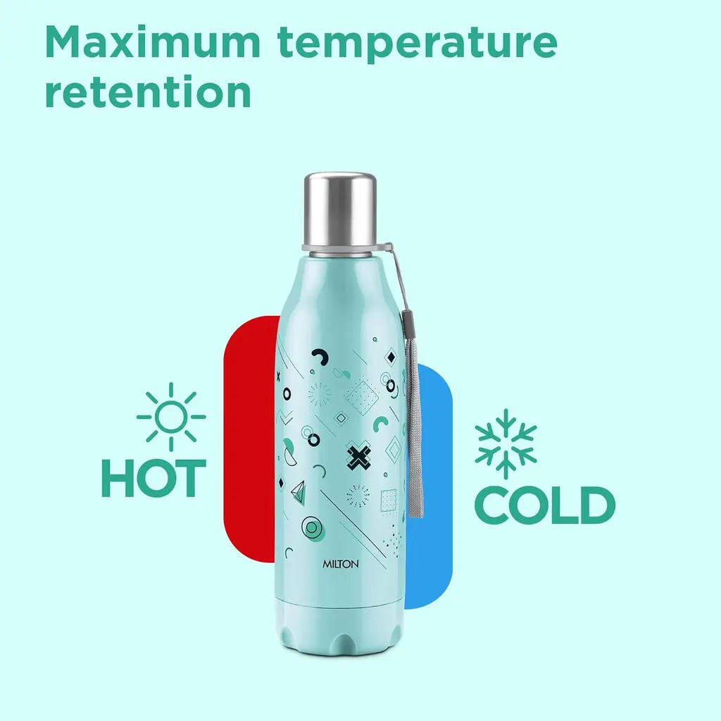 Milton Steel Linear Insulated Water Bottle, view 2