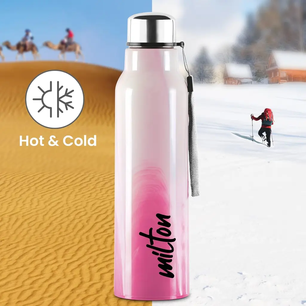 Milton Steel Marble Water Bottle, view 2