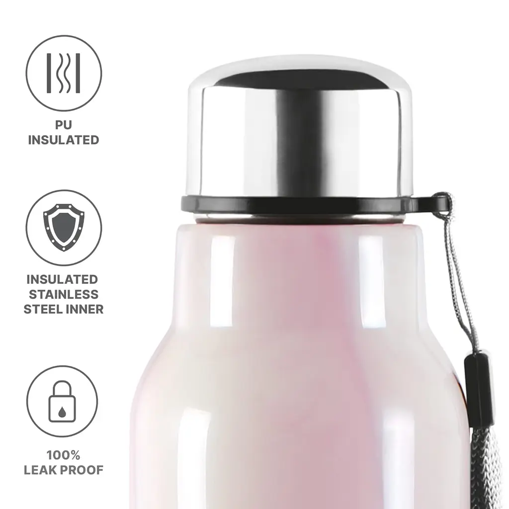 Milton Steel Marble Water Bottle, view 6