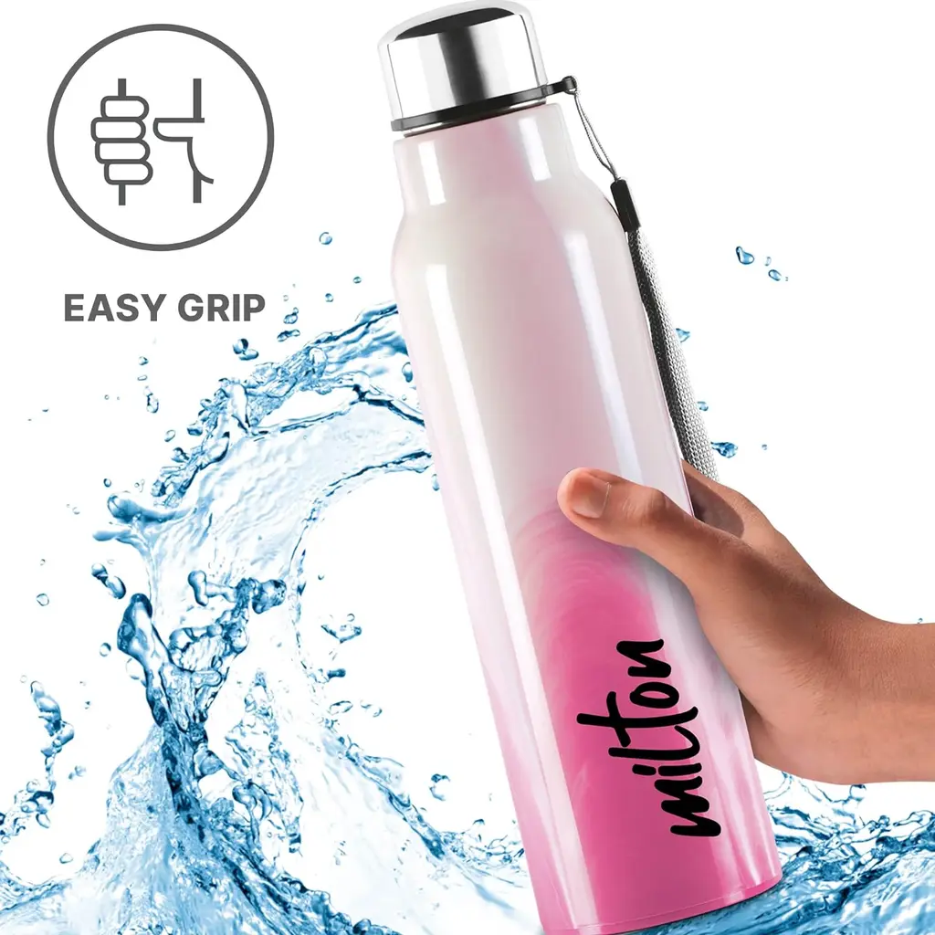 Milton Steel Marble Water Bottle, view 7