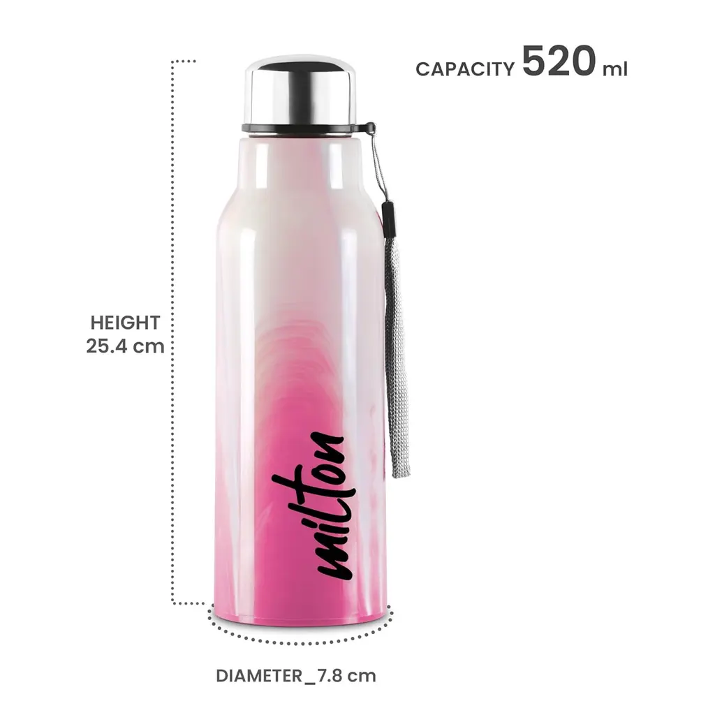 Milton Steel Marble Water Bottle, view 9