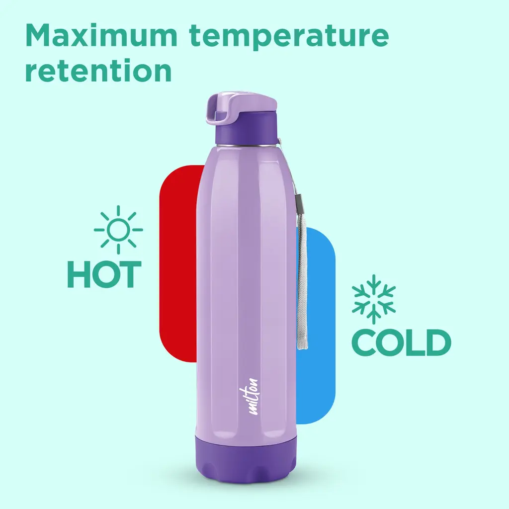 Milton Steel Meridian Insulated Water Bottle, view 2