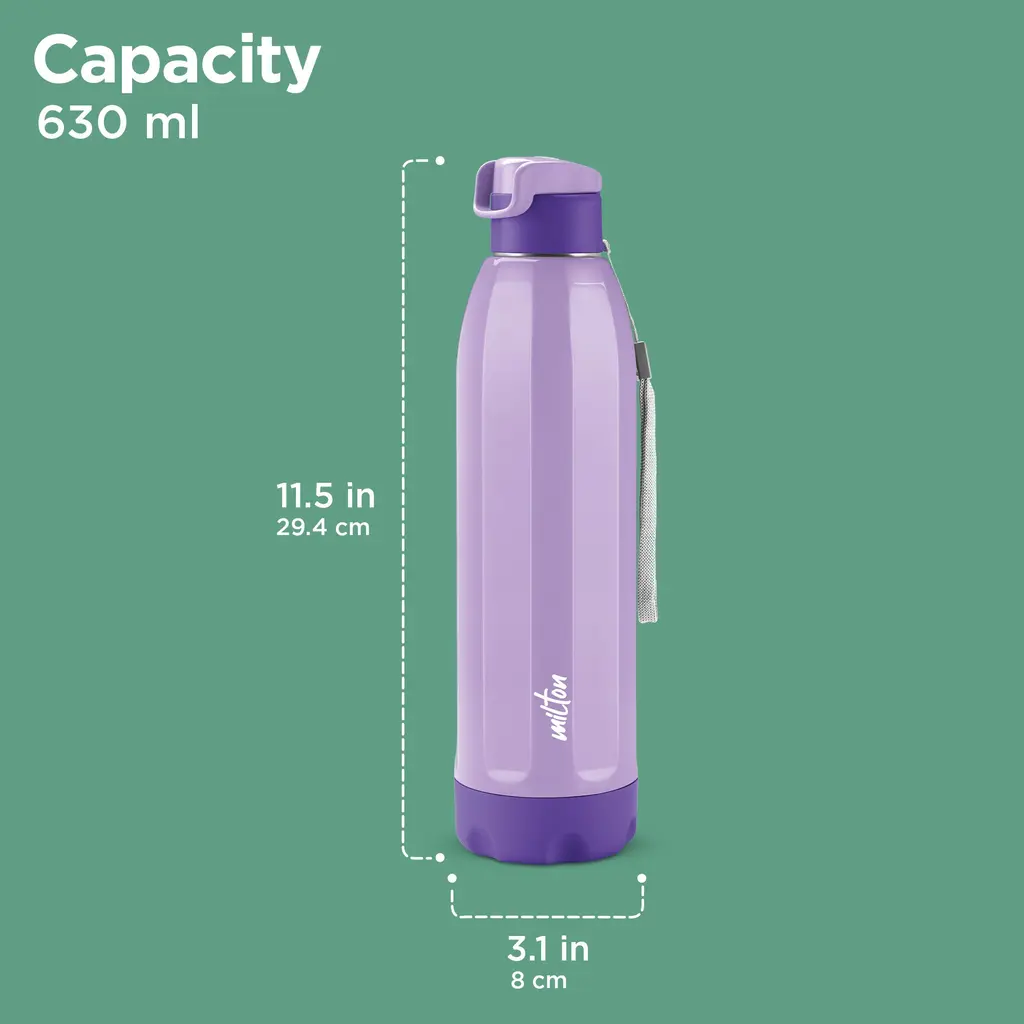 Milton Steel Meridian Insulated Water Bottle, view 3