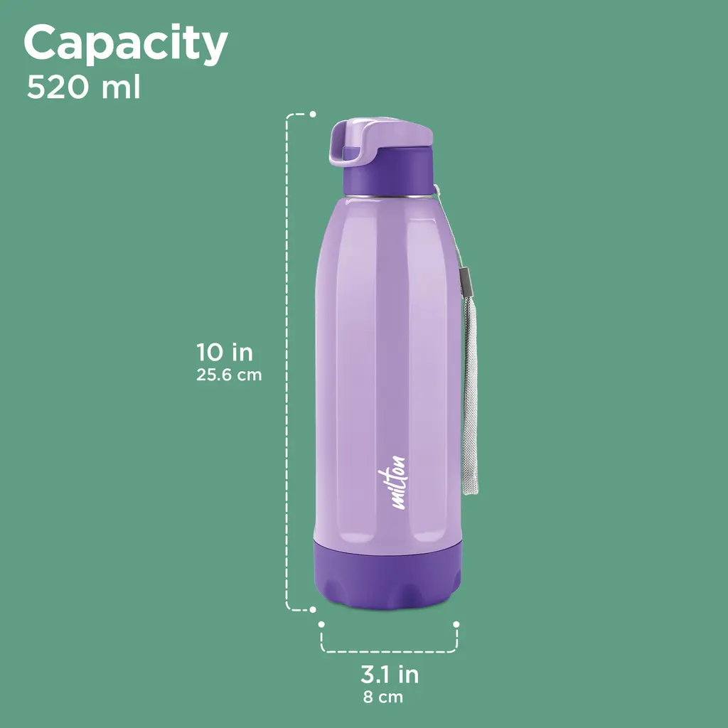 Milton Steel Meridian Insulated Water Bottle, view 4