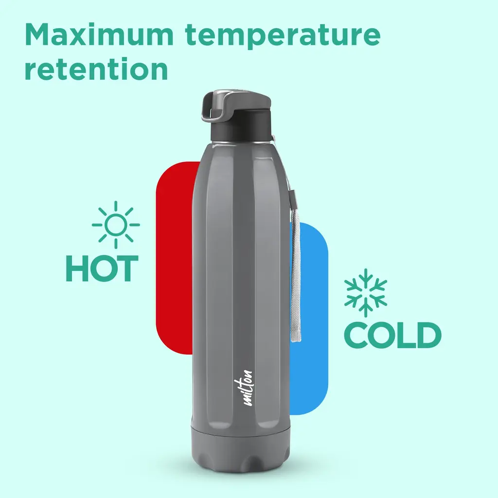 Milton Steel Meridian Insulated Water Bottle, view 11